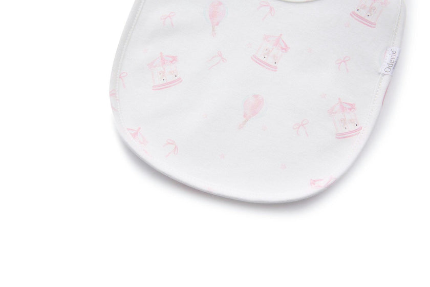 Magnetic Bib 2-Pack - Carousel