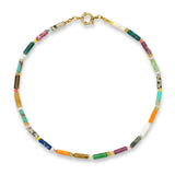 Leona Precious Stone Necklace