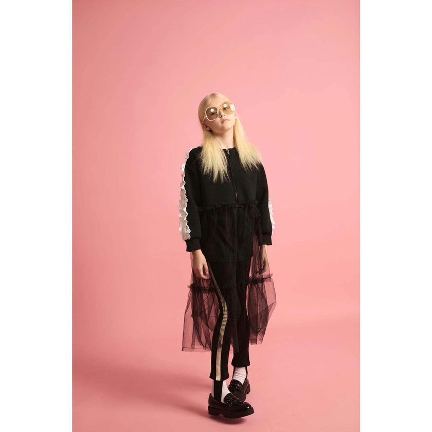 Neoprene Tulle Jacket