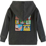 SpongeBob SquarePants™ x Andy & Evan® | Kids (2-12) Stone-Washed Hooded Waffle Tee