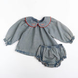 Georgia Set in Denim Darling