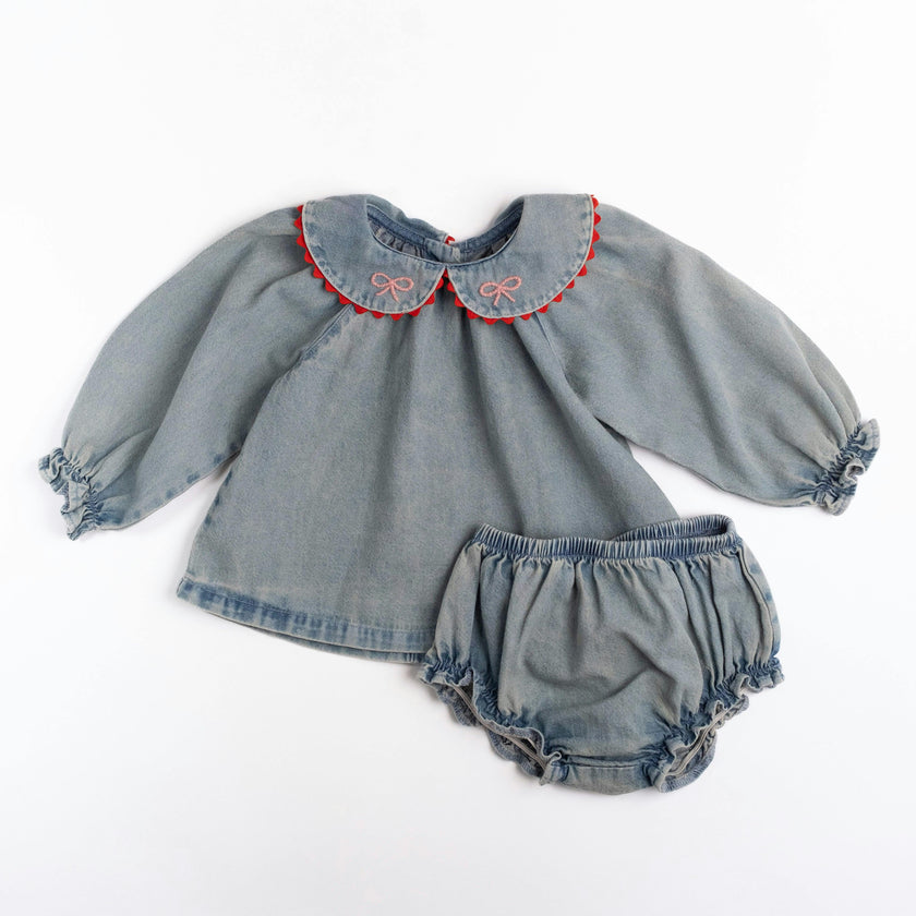 Georgia Set in Denim Darling