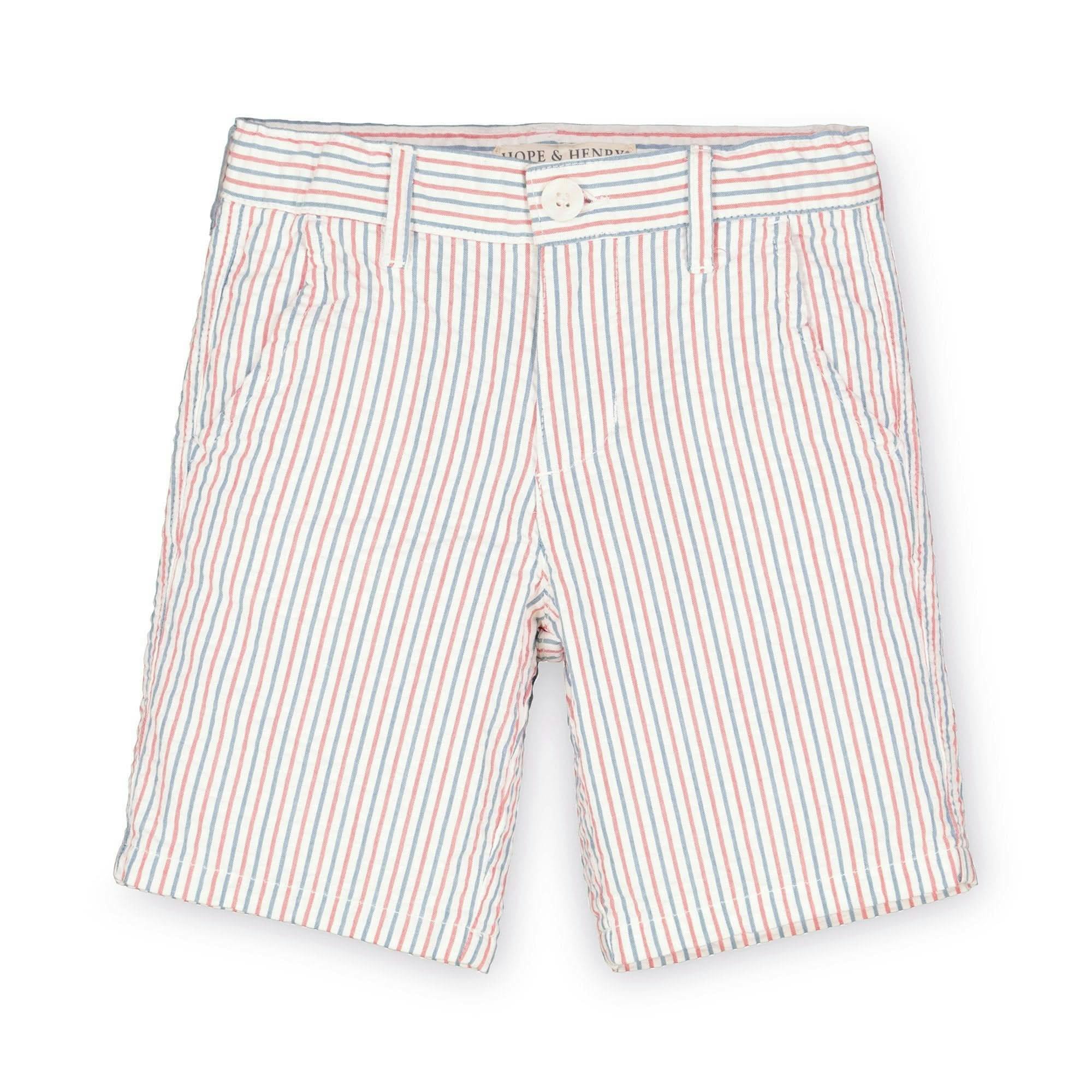 Organic Seersucker Short - Baby