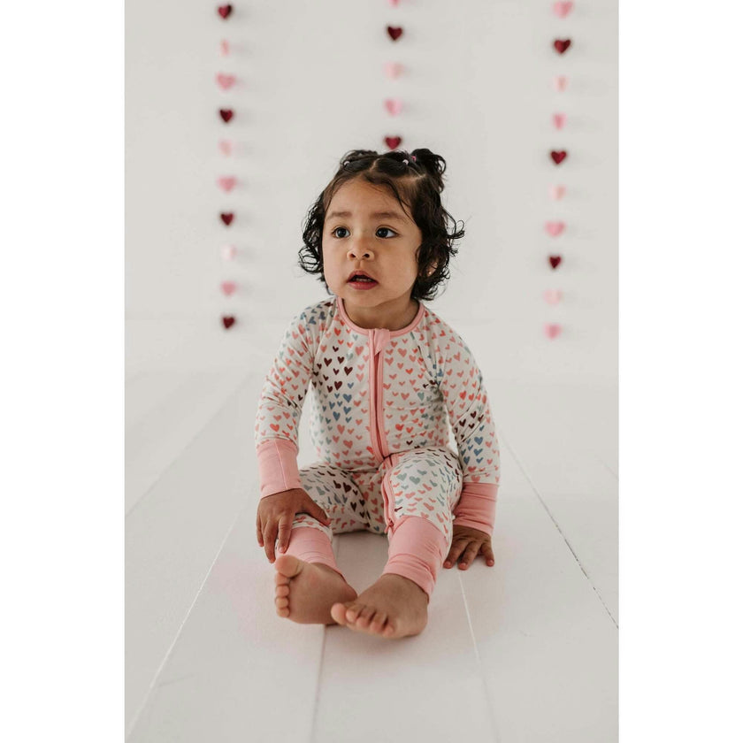 Baby Boy Long Sleeve Zip Romper