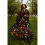 Imogen Dress in Moody Floral