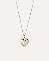Gold Pendant - Lev Small Two Tone
