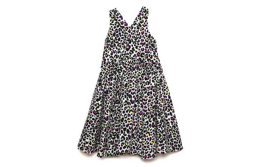 Cross Back Twirly Dress