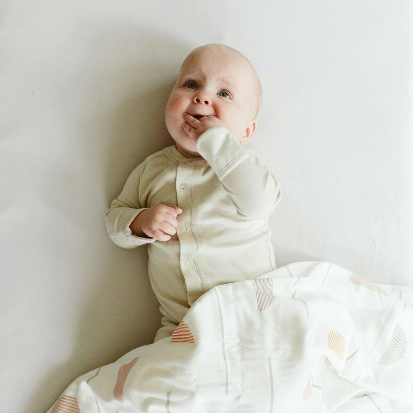 24 HOUR CONVERTIBLE GOWN | BIRCH — Bamboo Organic Cotton Blend, Preemie–6M
