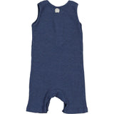 Ribbed Sleeveless Romper