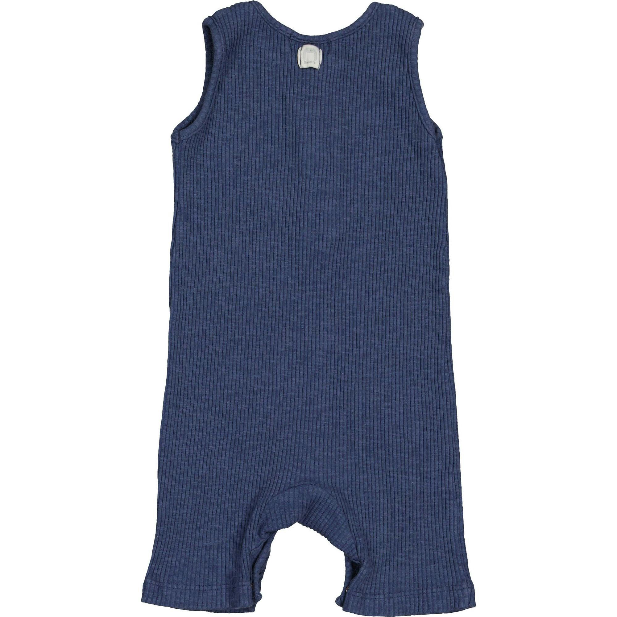 Ribbed Sleeveless Romper
