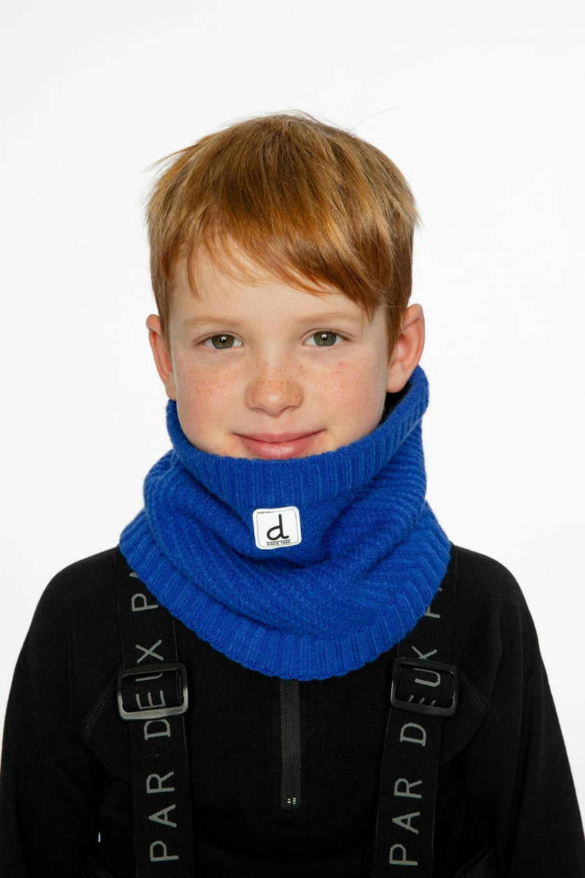 Winter Knit Neckwarmer Royal Blue