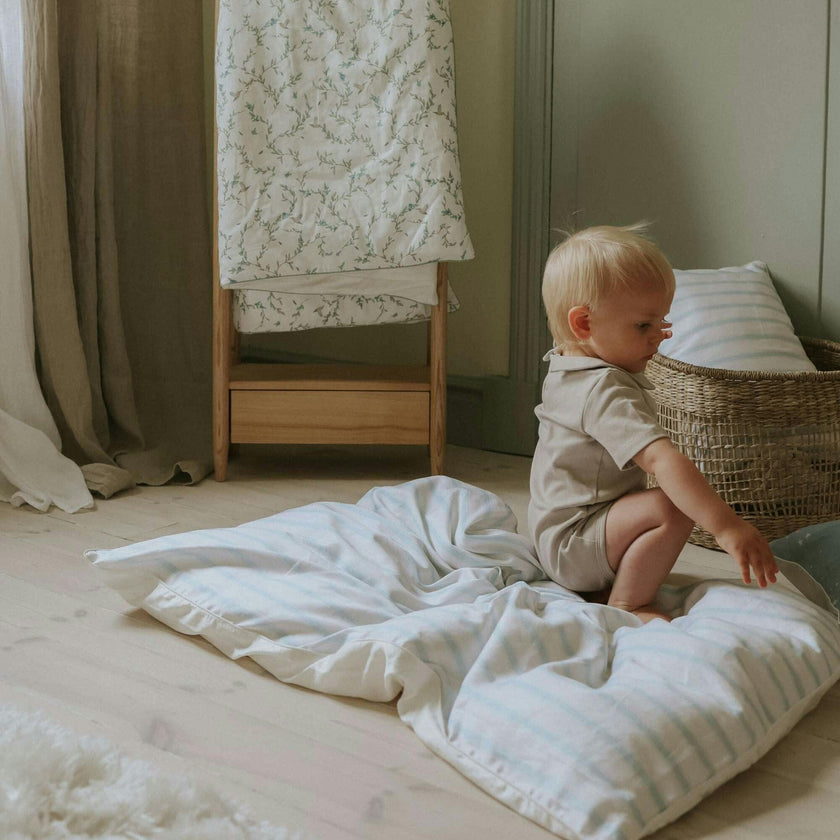 Seaside Stripes Baby Duvet Set, Prints