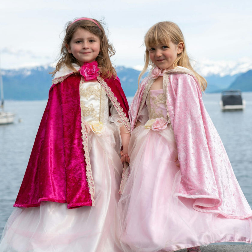Deluxe Pink Princess Cape