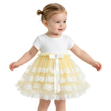 Yellow Briony Tulle Dress