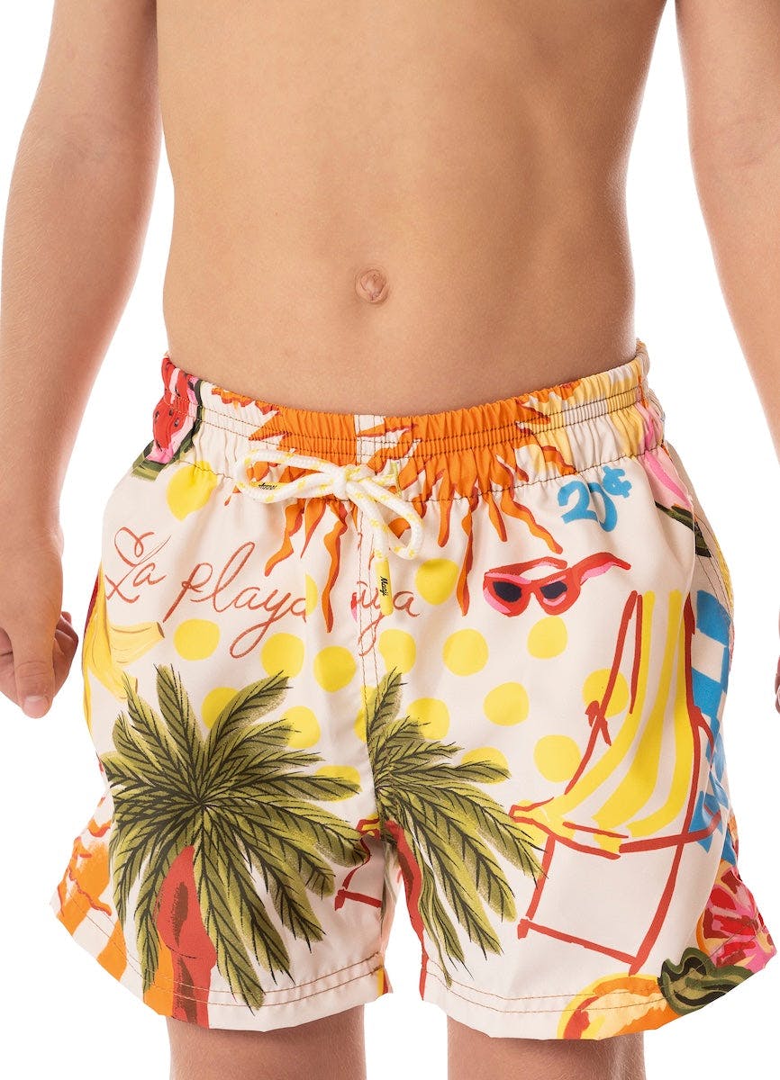 Maaji Beach Static Little Sailor Boys Trunks