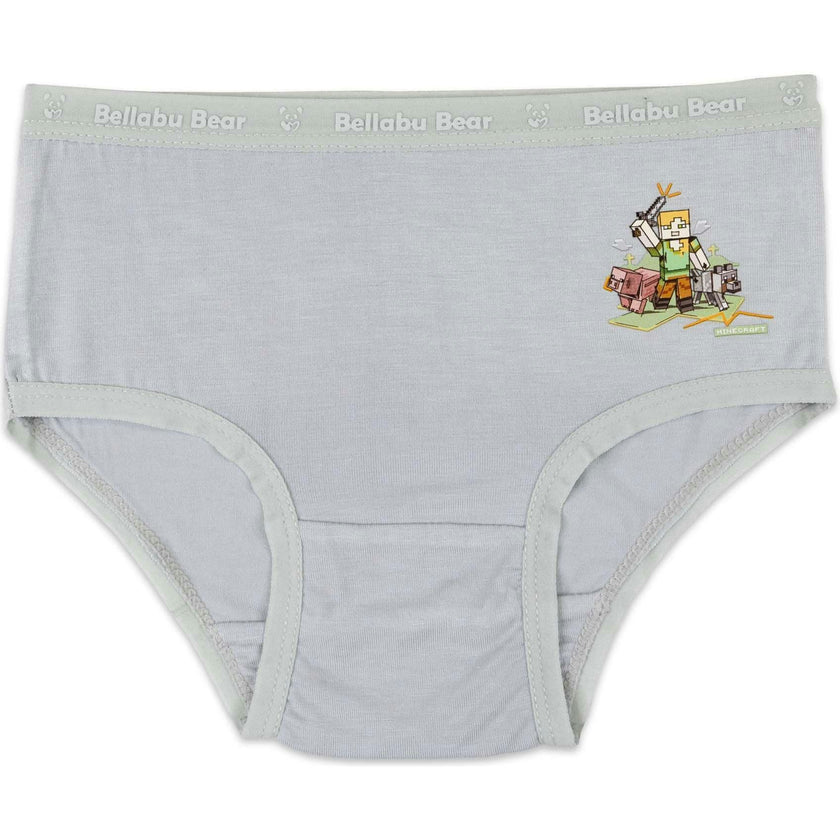 Minecraft Bamboo Girls' Underwear 7-Pack