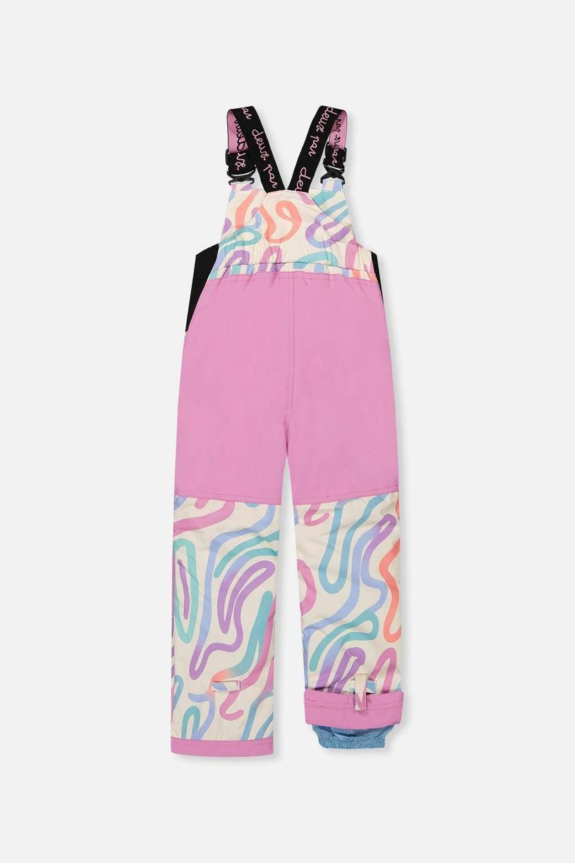Two Piece Discover Snowsuit Multicolored Line Print