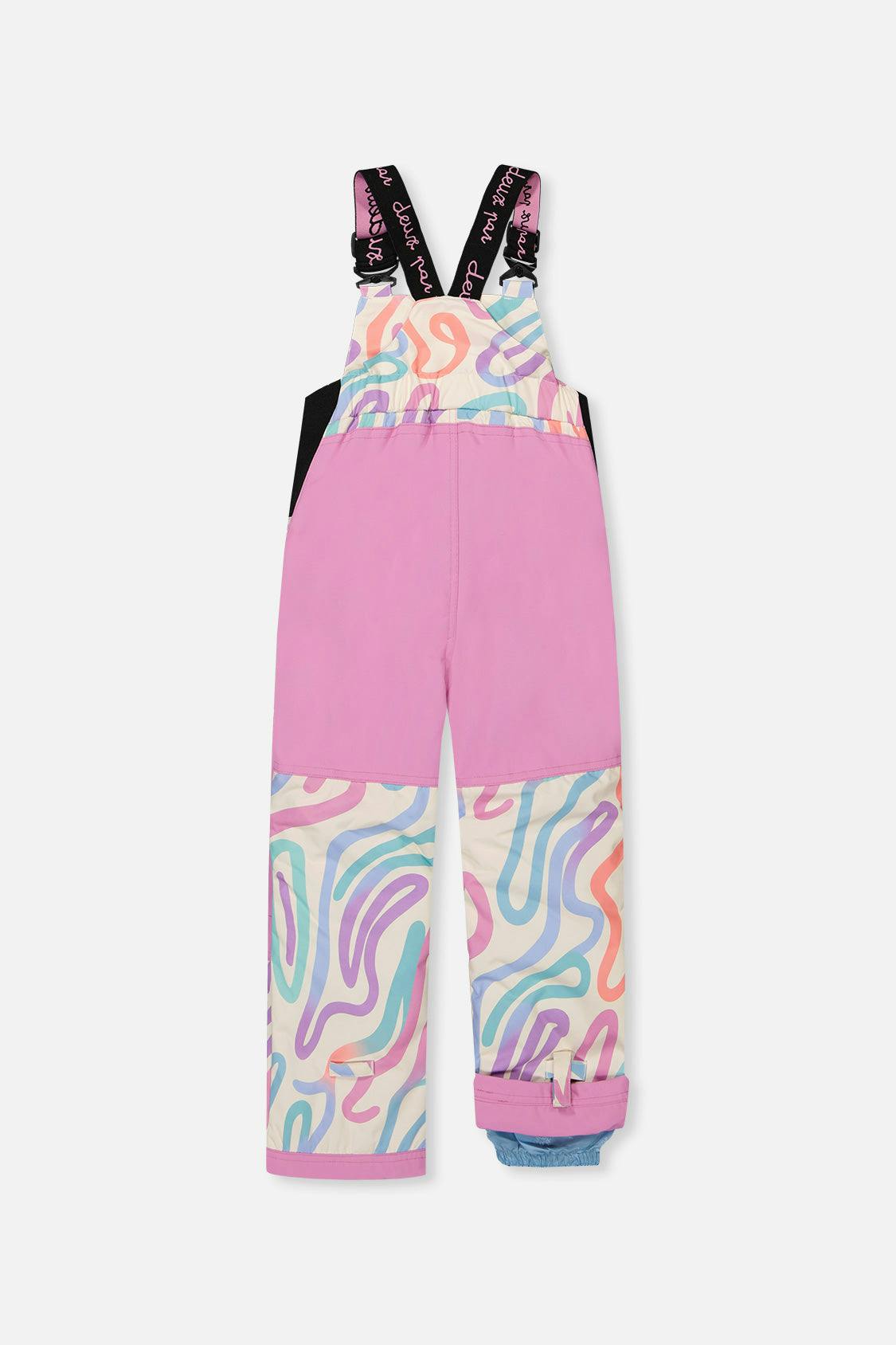 Two Piece Discover Snowsuit Multicolored Line Print