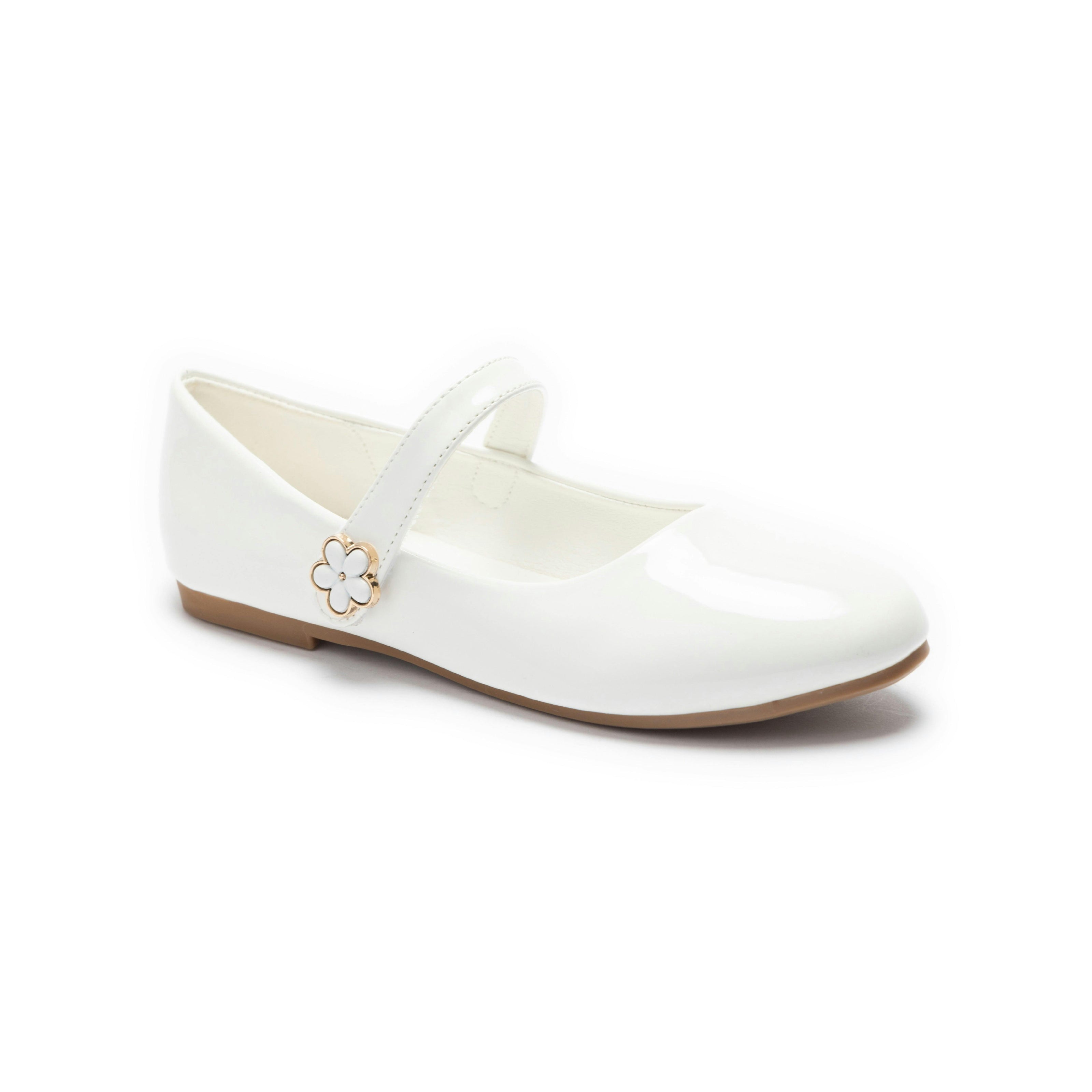White Amara Mary Jane Shoes