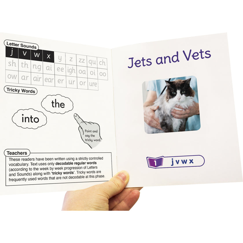 Letters & Sounds Phase 3 Set 2 Non-Fiction Educational Learning Set
