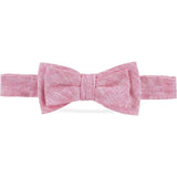 Classic Linen Bow Tie, Pink