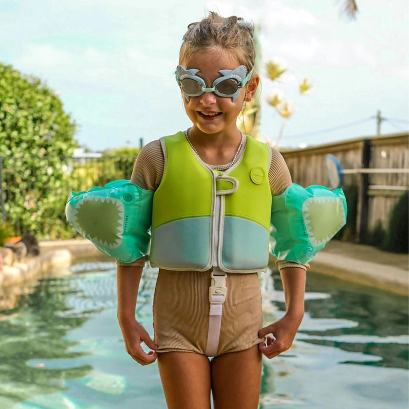 Mini Swim Goggles: Salty The