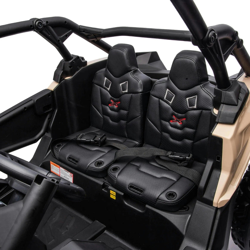 Officially Licensed Can-Am Maverick 48V 2-Seater Kids Ride-On UTV