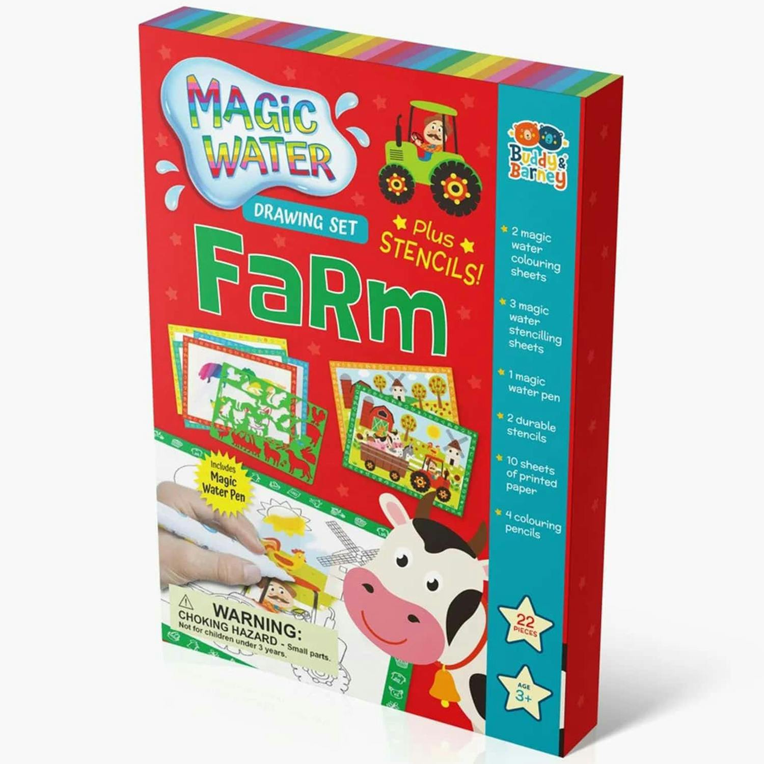 Magic Water Drawing Set: Farm