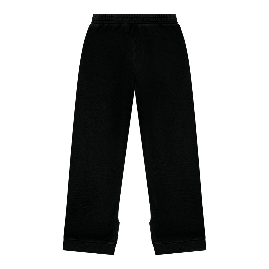 Tenly Cotton Fleece Split Hem Pocket Pant