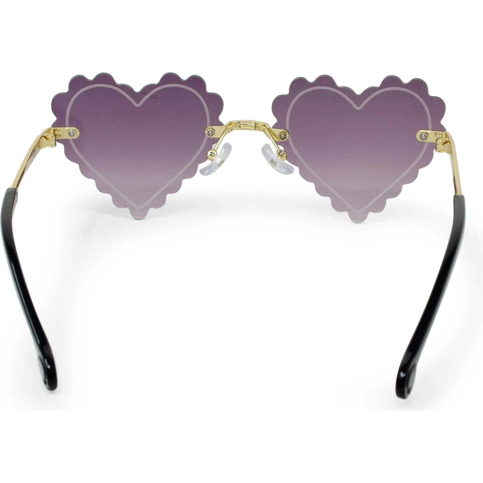Kid's Frameless Heart Sunglasses