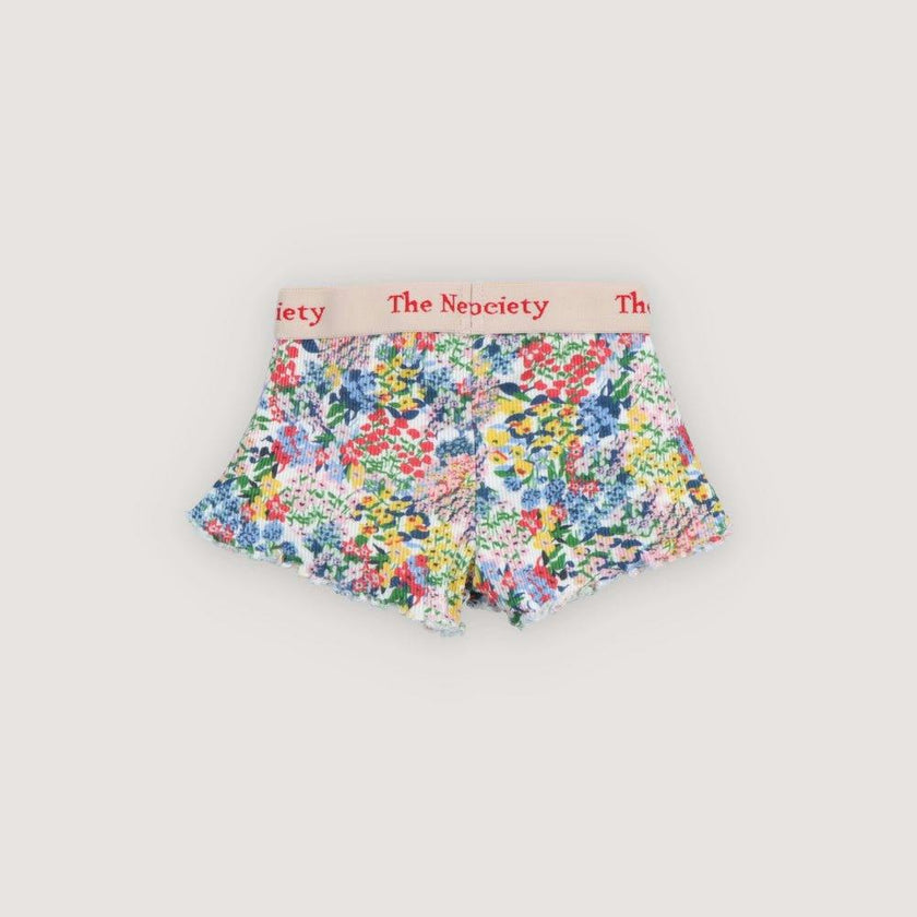 Tns Rib Baby Short Verbena Print
