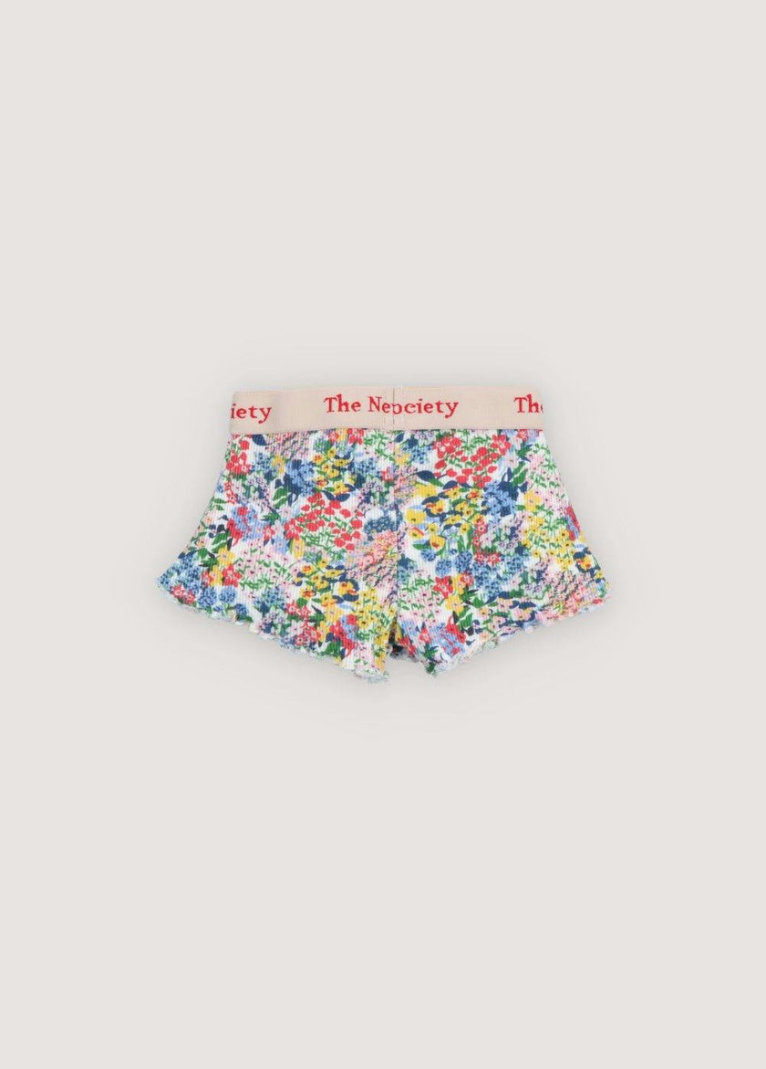 Tns Rib Baby Short Verbena Print