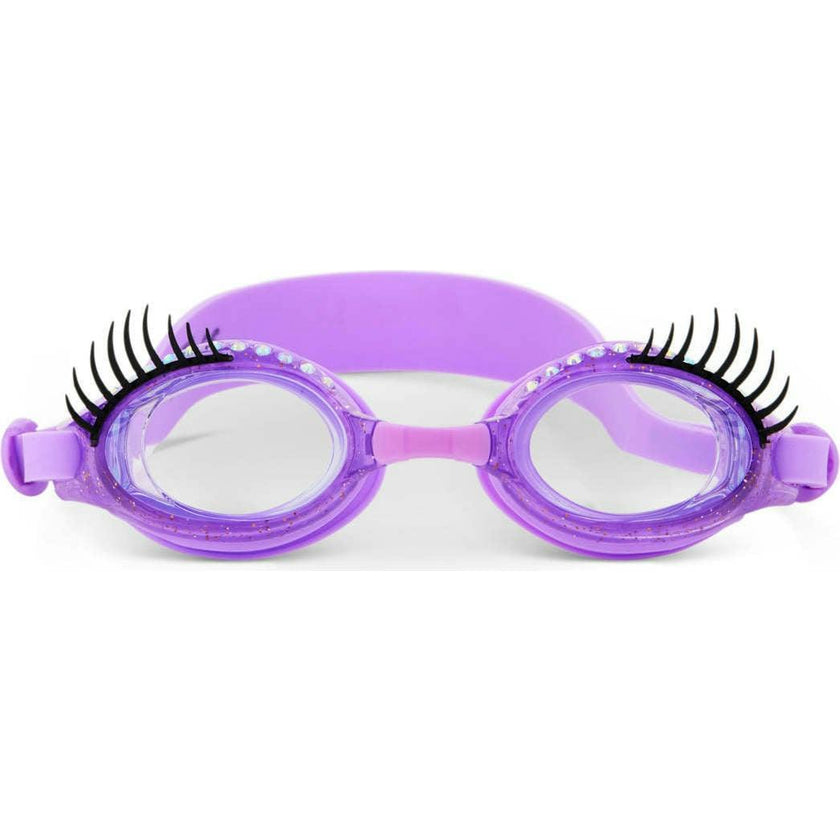 Purple Polish Eyelash Youth Swim Goggle