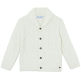 TARTINE ET CHOCOLAT HIGH-NECK WOOL SWEATER - NACRE