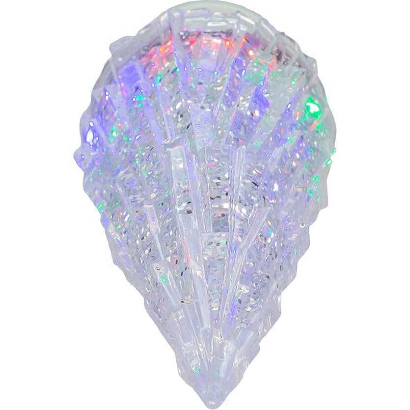 17.25-Inch Battery Operated USB LED Lighted Christmas Tree Lantern with Spinning Glitter Water