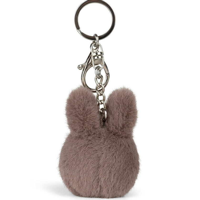 Keychain MIFFY ECO Fuzzy Taupe 3"