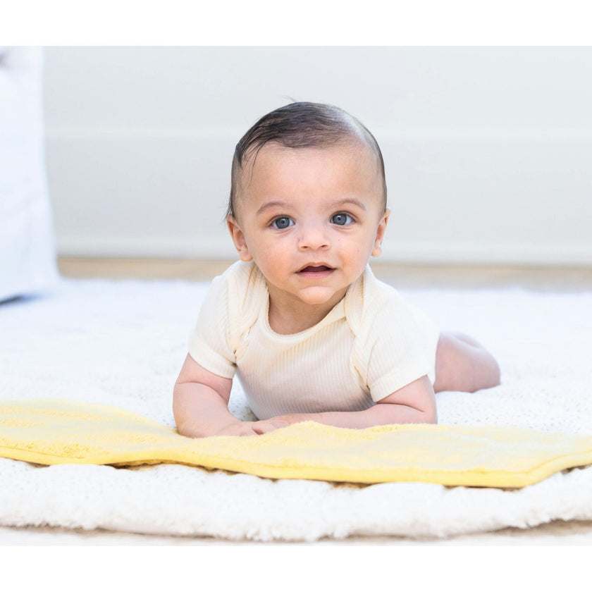 Reversible Bib + Burp Set Sunshine