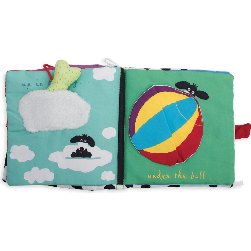 Where's The Bone Soft Activity Book with Tethered Toy