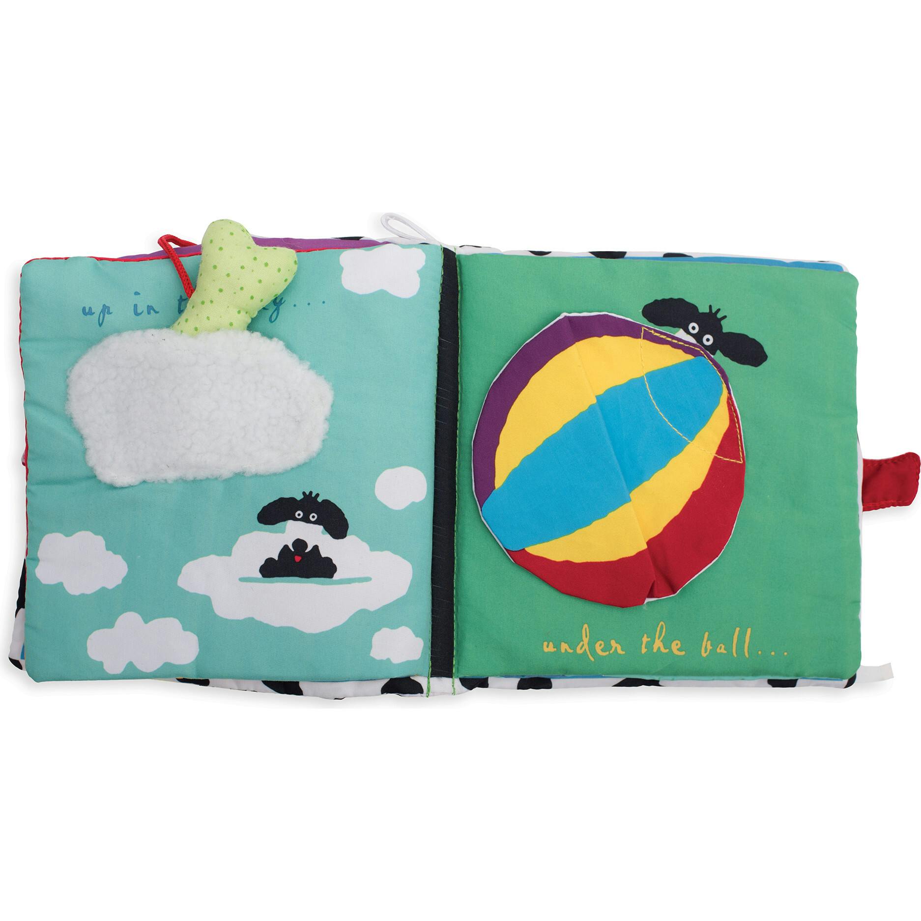 Where's The Bone Soft Activity Book with Tethered Toy