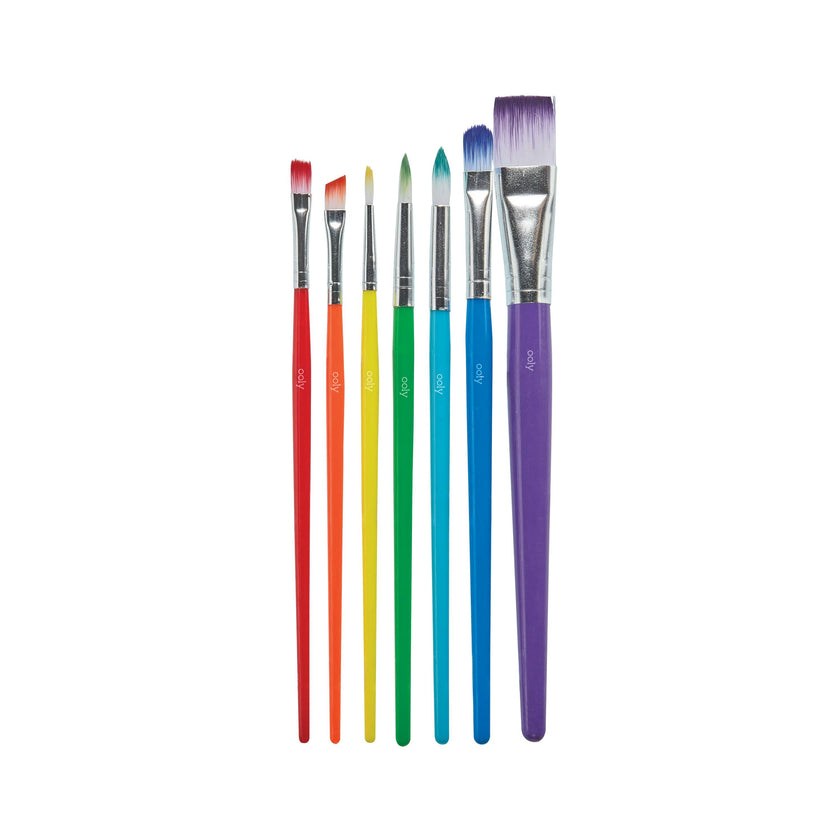 Lil' Paint Brush Set - Set of 7