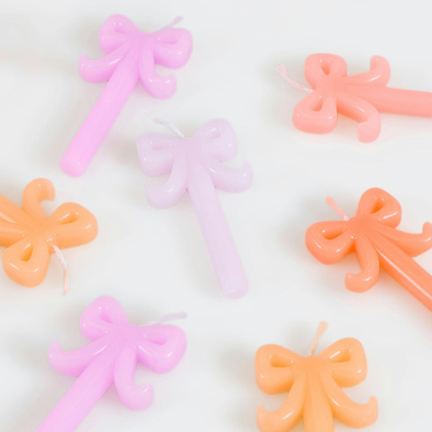 Mini Bow Candles