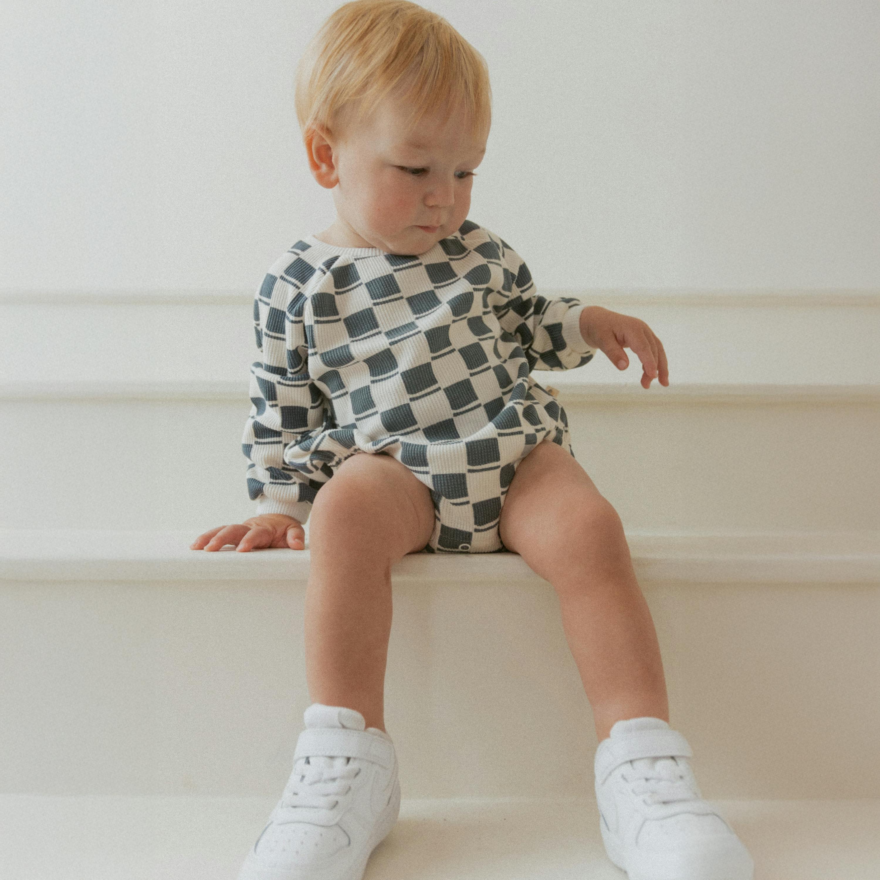 Organic Long Sleeve Bubble Romper