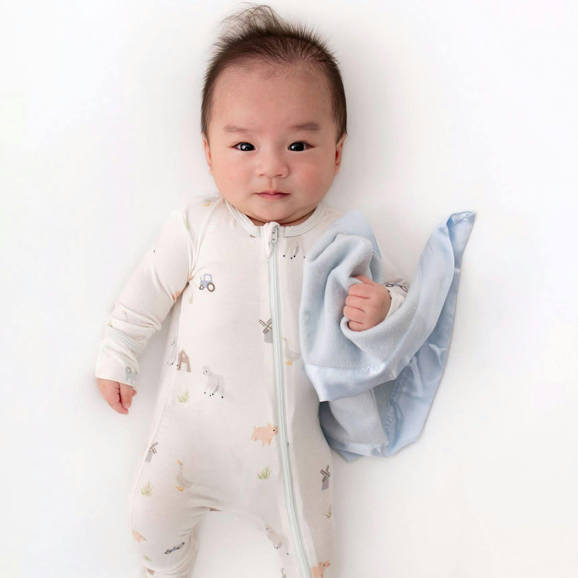 Blue Plush Security Blanket