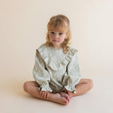 Organic Ruffle Bubble Romper