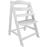 Sky Wooden Chair: German Beechwood - White