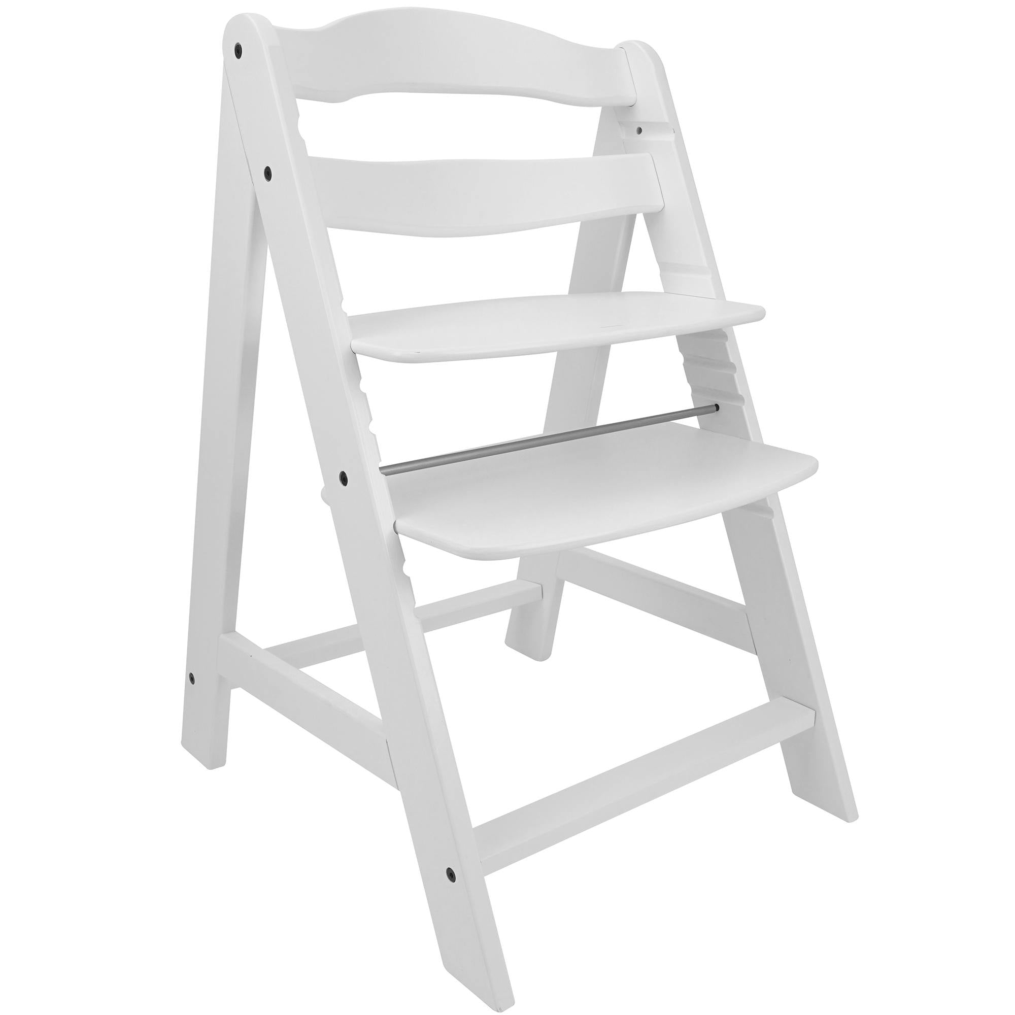 Sky Wooden Chair: German Beechwood - White