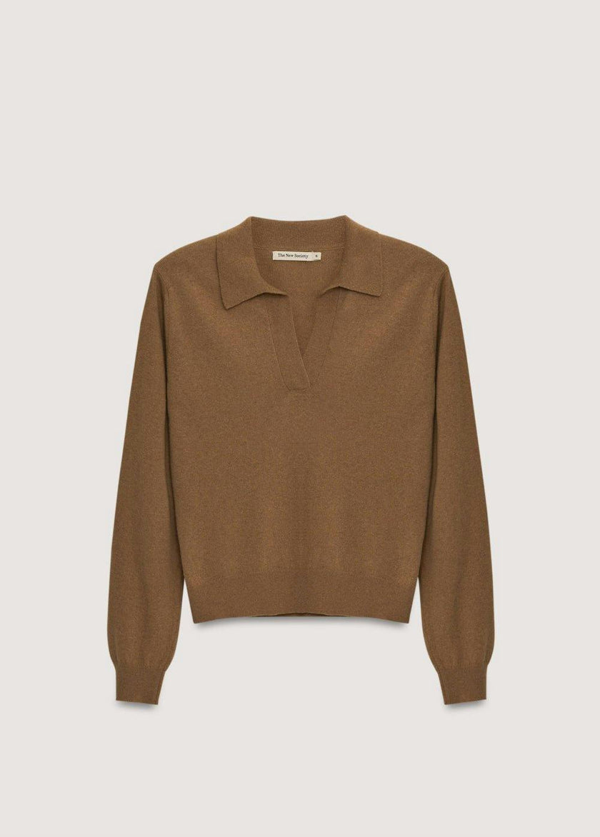 Agatha Woman Polo Camel Touch_Sampling
