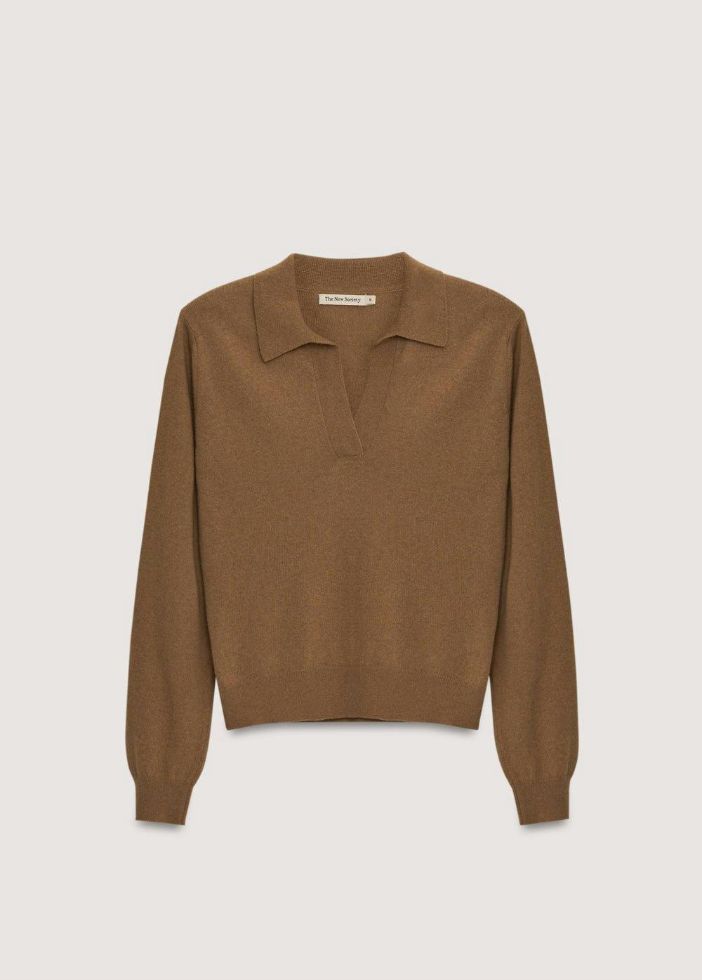 Agatha Woman Polo Camel Touch_Sampling