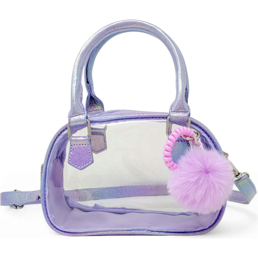 Girl's Game Day Glam Clear Crossbody Handbag