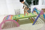 Hazel | Pikler Triangle, Slide & Rocker Set